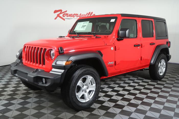 new 2019 jeep wrangler 4wd unlimited sport kernersville, nc 27284 for sale in guthrie, north carolina
