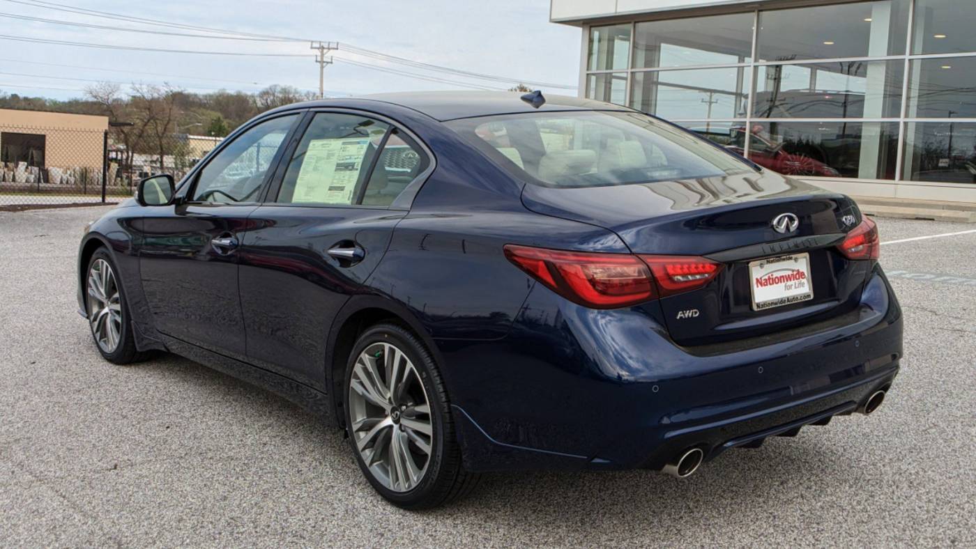 2023 infiniti q50 sensory