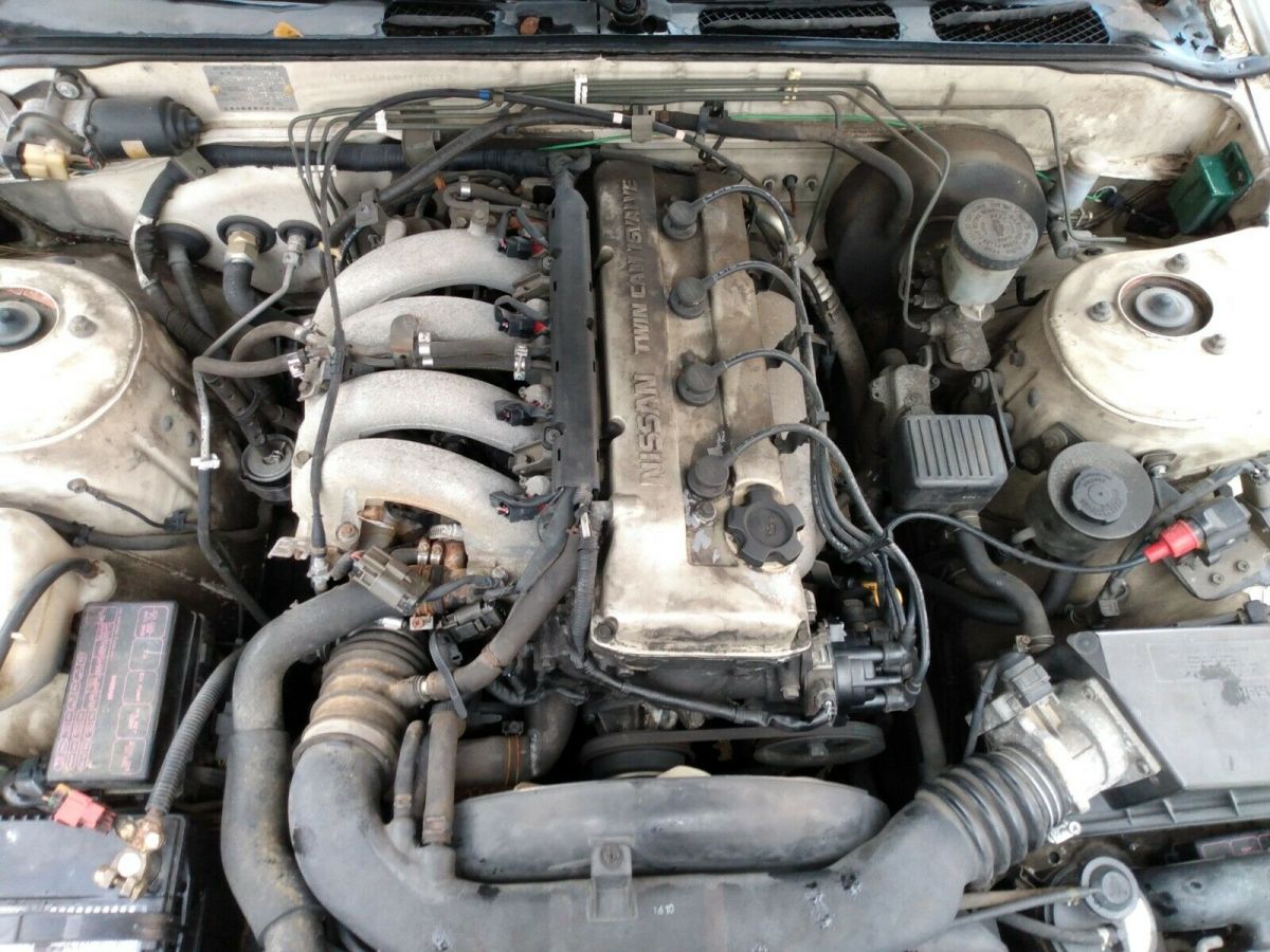 nissan 240sx 1992 coupe 5 speed, cold ac