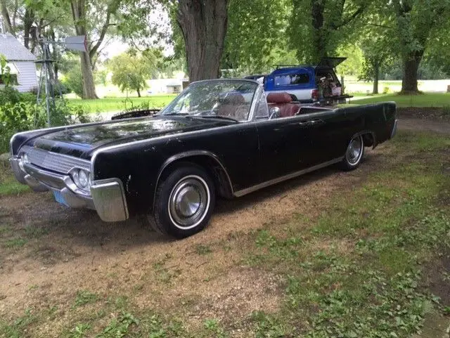1961 lincoln continental convertible sedan, 4 door conv., true barn find