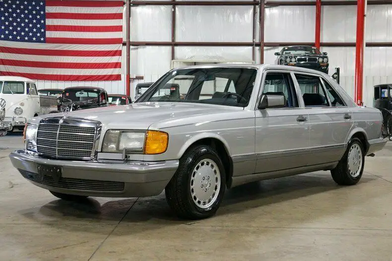 1986 mercedes-benz 420sel 55168 miles silver sedan 4.2l v8 automatic