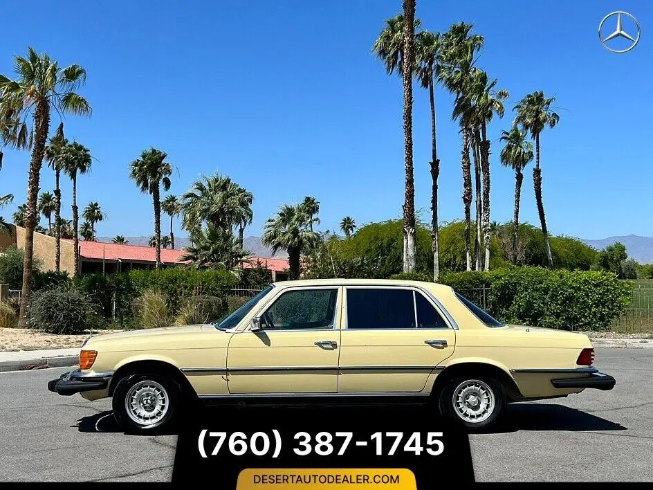 1979 mercedes-benz sel 450 124000 miles tan sedan v8 automatic
