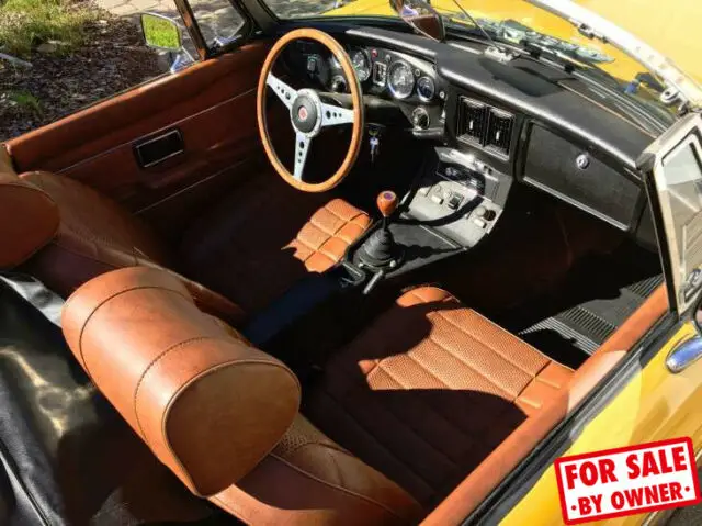 1976 mg mgb convertible engine overhaul 1.8l 4-cyl 4-speed manual florida c84312