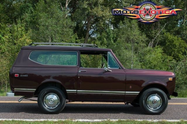 1972 international scout ii ,body-off restoration, one-of-a-kind scout ii.look