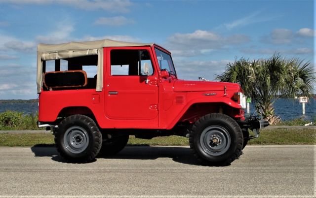 1981 toyota fj40, frame off restoration, fresh build with only test miles