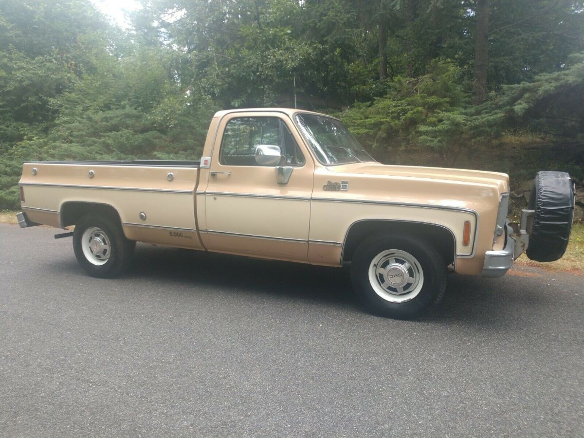 1976 gmc sierra classic 2500 87k 350 auto 1-owner survivor worldwide no reserve
