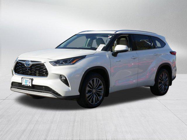 2021 toyota highlander hybrid platinum