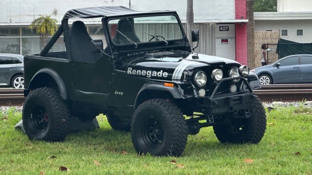 1979 jeep cj-7 suv black 4wd manual suv