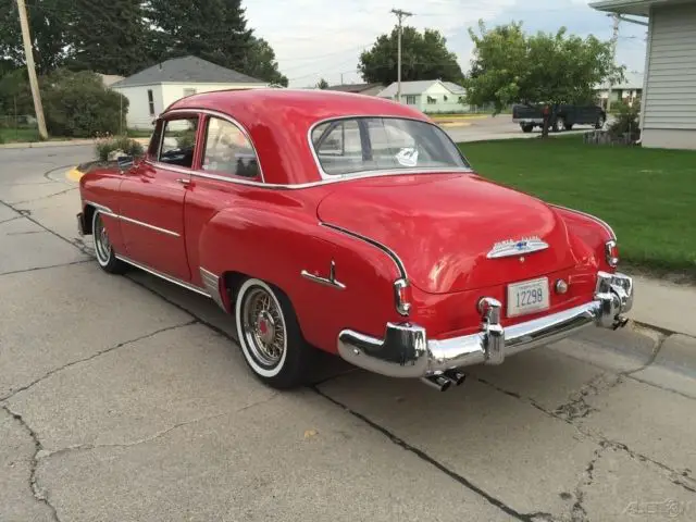 1951 chevrolet styleline deluxe sedan, 350 v8, th350 automatic trans, rwd