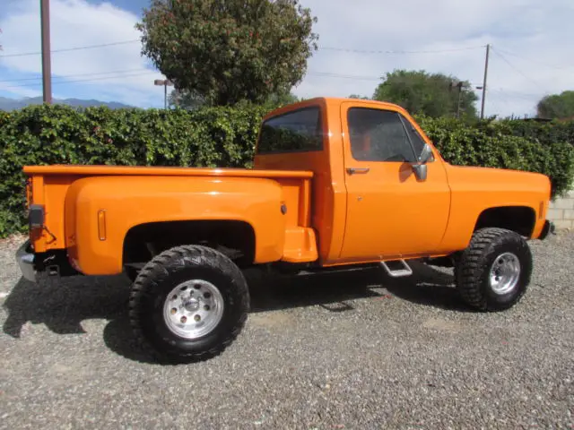 1976 chevy c10 4x4 step side, short bed, 350 v8, lots of rebuilt and new parts!