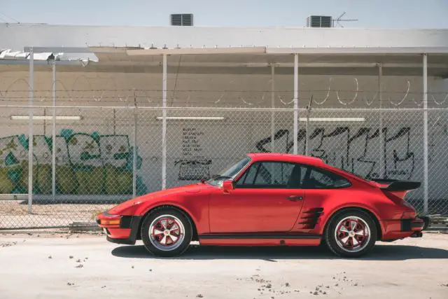 1988 porsche 930 turbo slantnose, 7,200 original miles