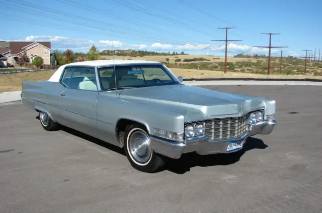 1969 cadillac coupe deville, survivor, one owner, mob style, cruiser