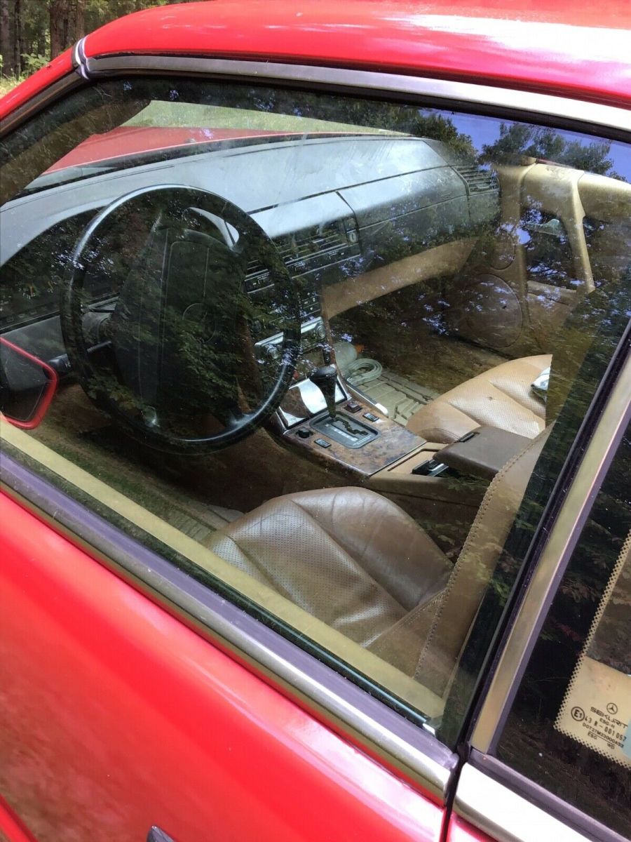 mercedes-benz sl500,runs great ,no reserve