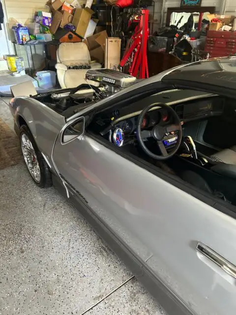 1985 pontiac firebird coupe grey rwd automatic trans am