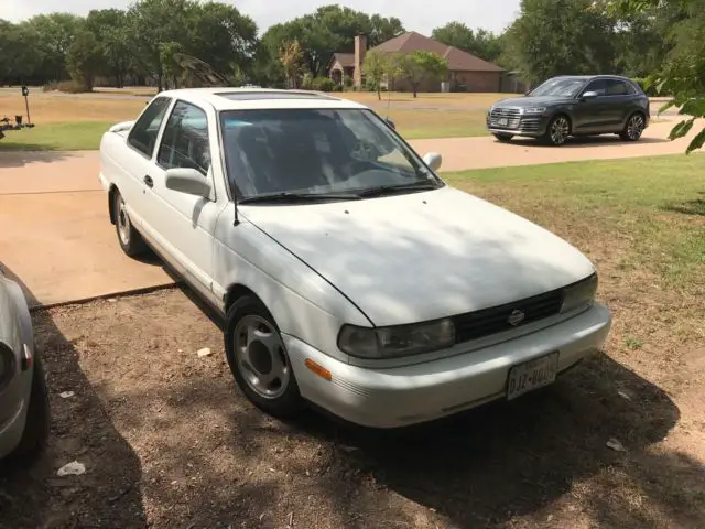 nissan sentra se-r ser 1991 with jdm motor 30k on motor weatherford-texas datsun