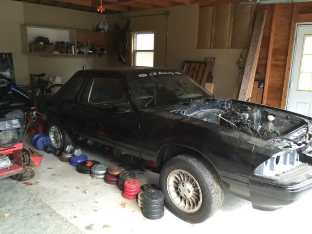 1988 ford mustang notchback v-8
