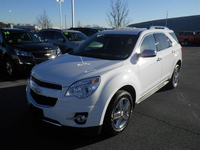 used 2015 chevrolet equinox awd ltz muncy, pa 17754 for sale in bella vista, pennsylvania