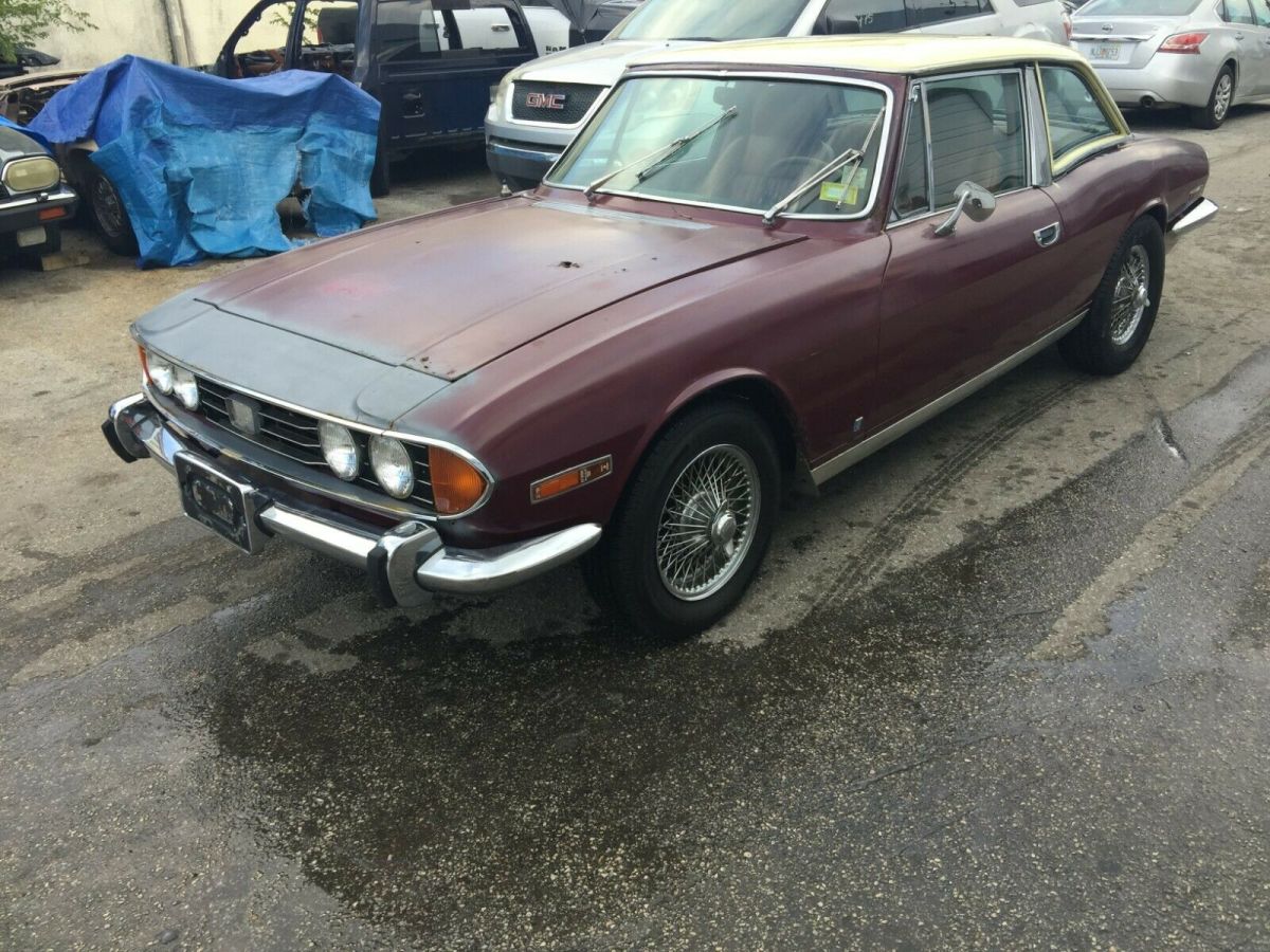 1971 triumph stag - runs & drives needs cosmetic restoration