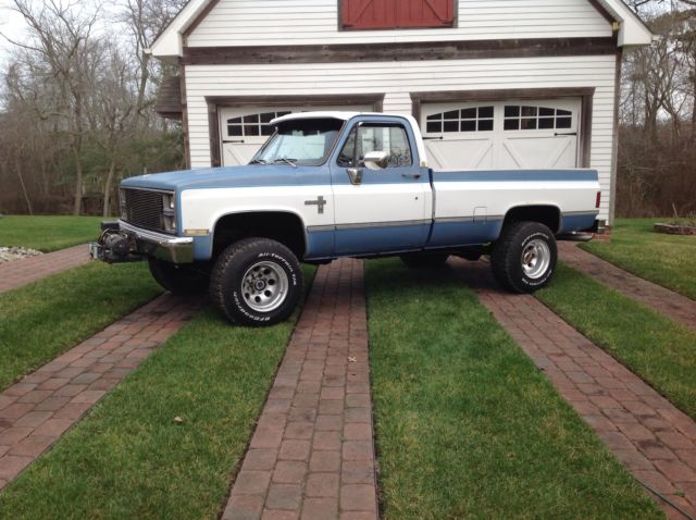 1983 chevrolet k10 silverado standard cab pickup 2-door 6.2l
