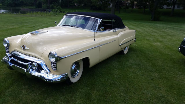 1950 oldsmobile 98 convertible superb shape, power, no rust, 62000 , low reserve
