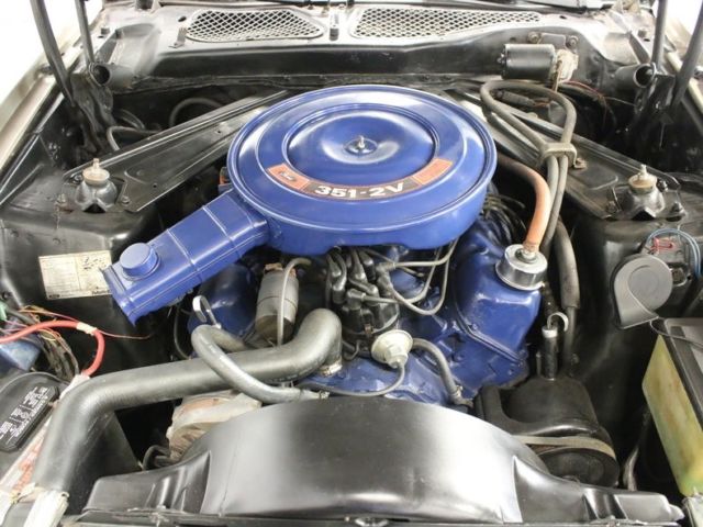 1971 ford mustang fastback 79527 miles light pewter metallic hardtop 351 clevela