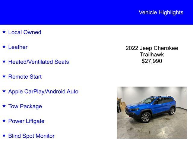 2022 jeep cherokee trailhawk