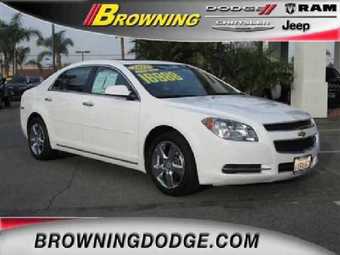 2012 chevrolet malibu lt w/2lt in norco, ca