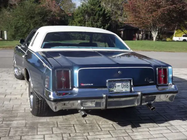 1976 chrysler cordoba, all stock & very good with 360/v-8 & original condition