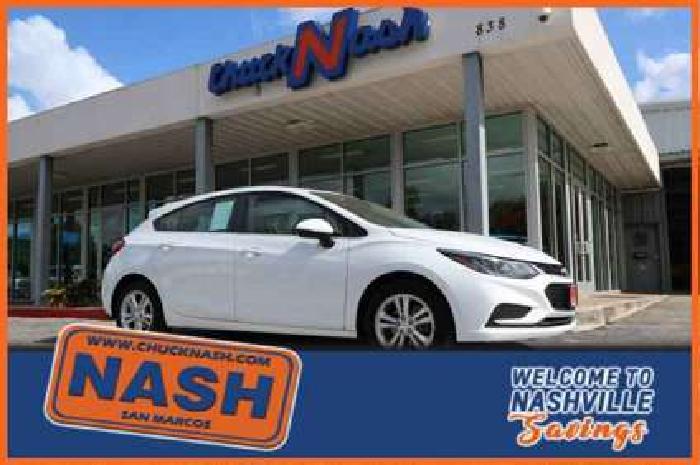 2017 chevrolet cruze lt w/ wheels and bluetooth in san marcos, tx