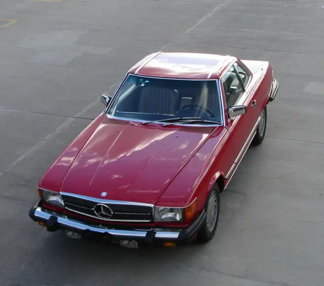 560sl / soft and hardtops / current owner since 1992 / extra clean / free carfax