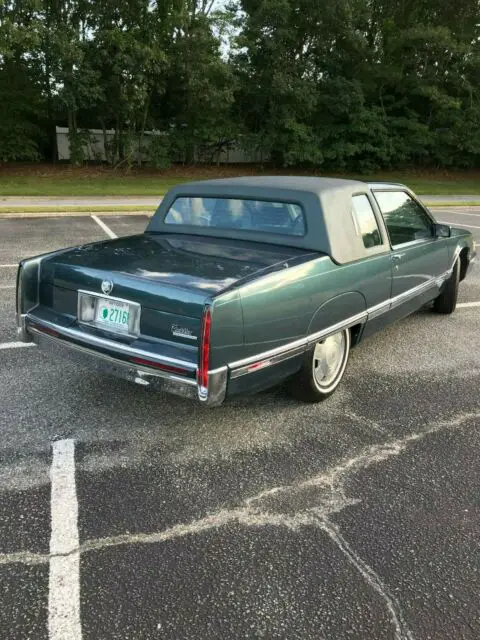 1992 cadillac fleetwood coupe !!! ice cold a/c window sticker 86,000 miles