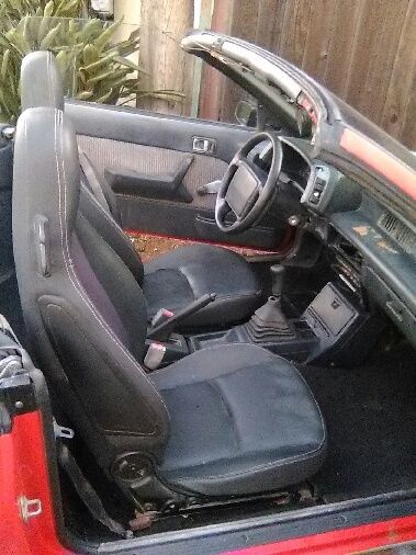 91 geo convertible 1.3l runs strong current reg smogged 64k original mile no res