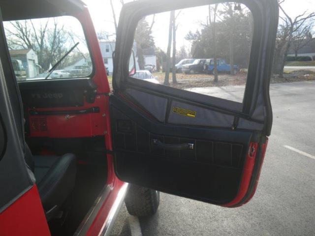 1984 amc jeep cj7 restored, fiberglass body