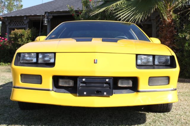 1987 iroc t-top z-28 5.7 liter