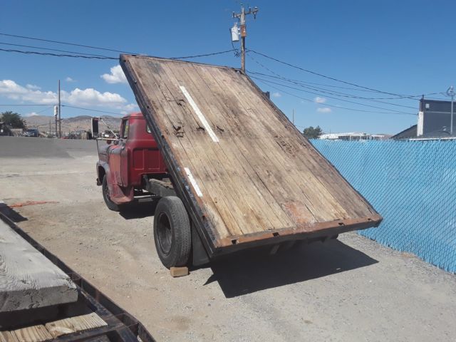 1959 chevy lcf / coe dump truck