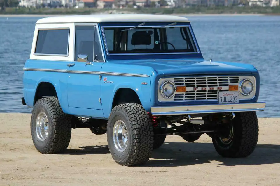 1969 ford bronco 400 miles blue 5.0 manual price drop for quick sale