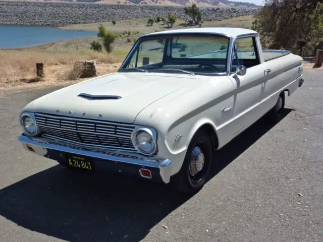 1963 ford falcon ranchero deluxe with rare original factory 4 speed and 260 v/8