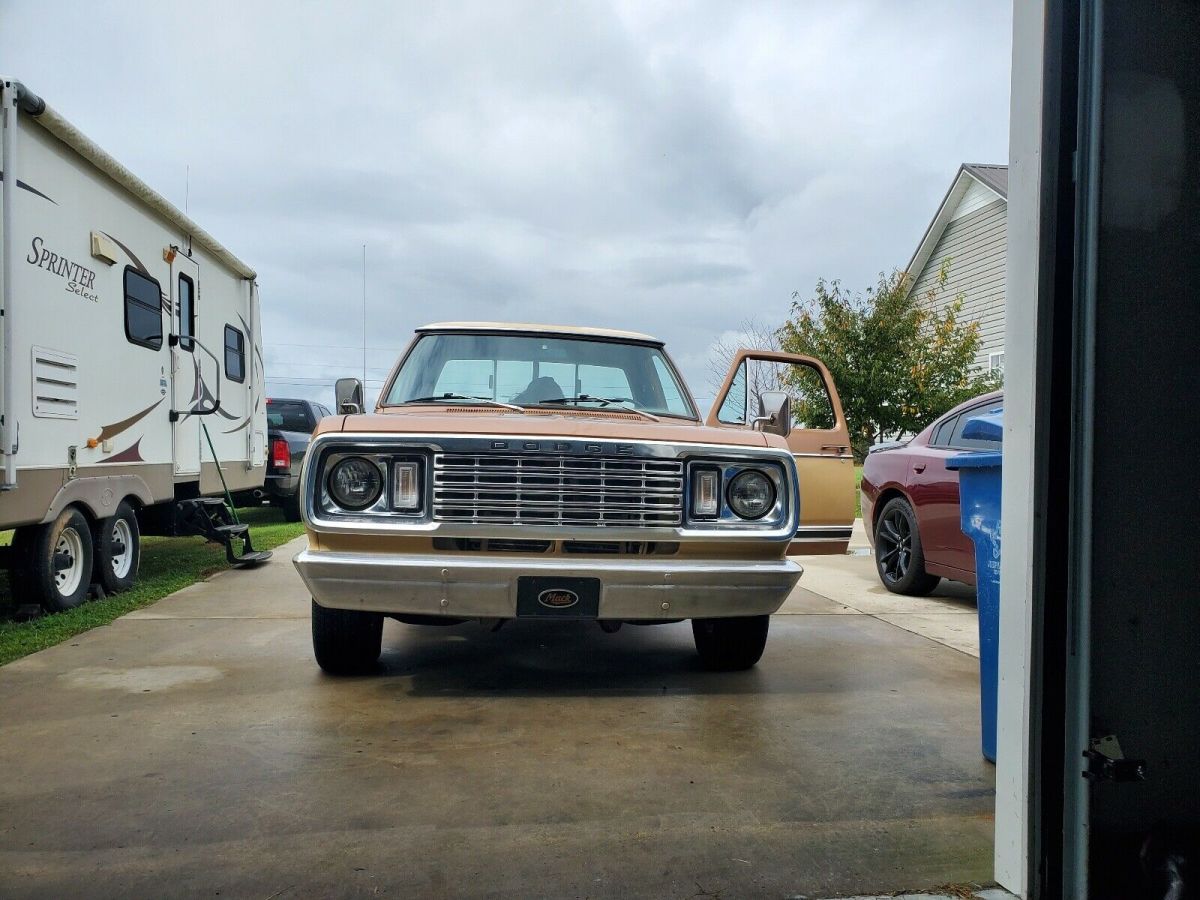 1978 dodge d150 pickup brown rwd automatic adventurer