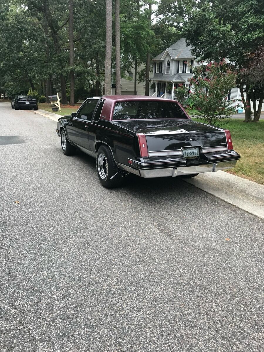 1988 oldsmobile cutlass black classic brougham