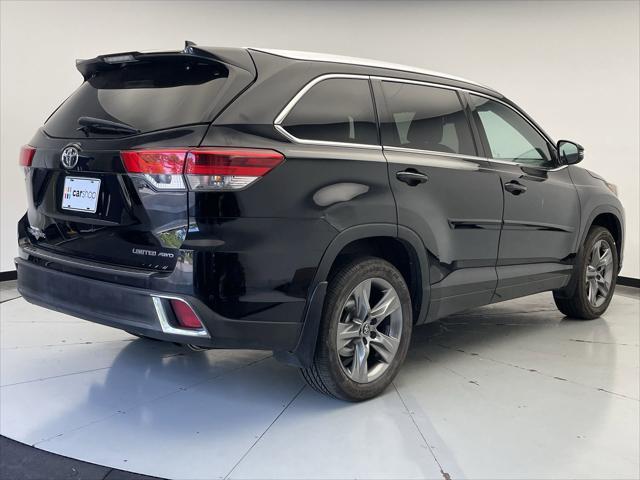 2018 toyota highlander limited