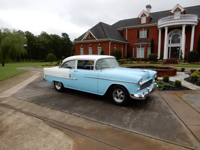 1955 chevrolet bel air - frame-off restoration - 3-owner with only 87,370 miles