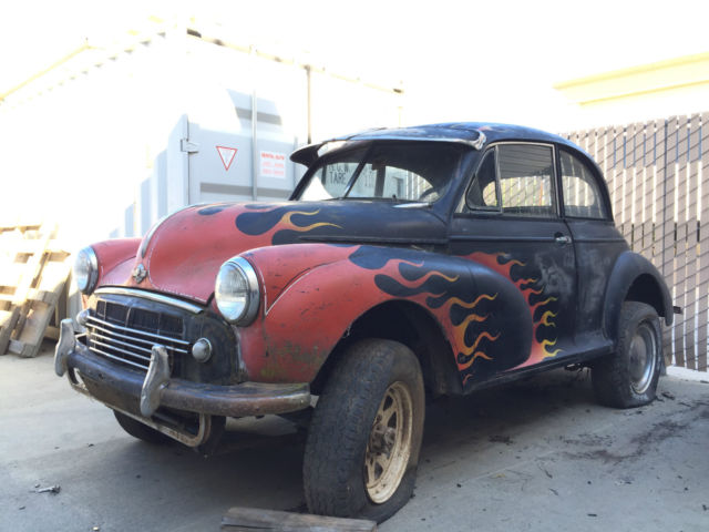1952 morris minor with suzuki samurai running gear hot rod, rat rod, project car