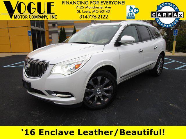 2016 buick enclave leather