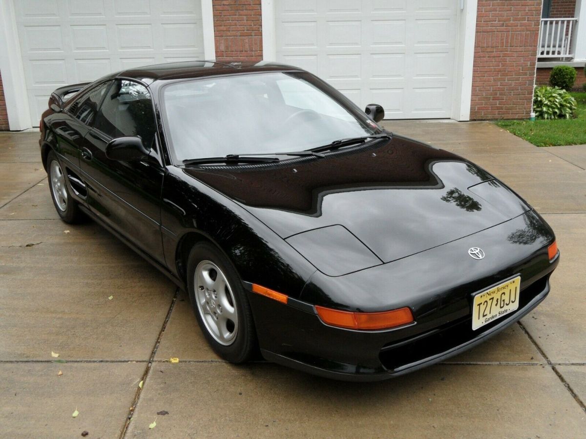 1991 toyota mr2 turbo t-top black/black 71k miles