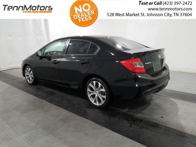 used 2012 honda civic si sedan johnson city, tn 37604 for sale in johnson city, tennessee