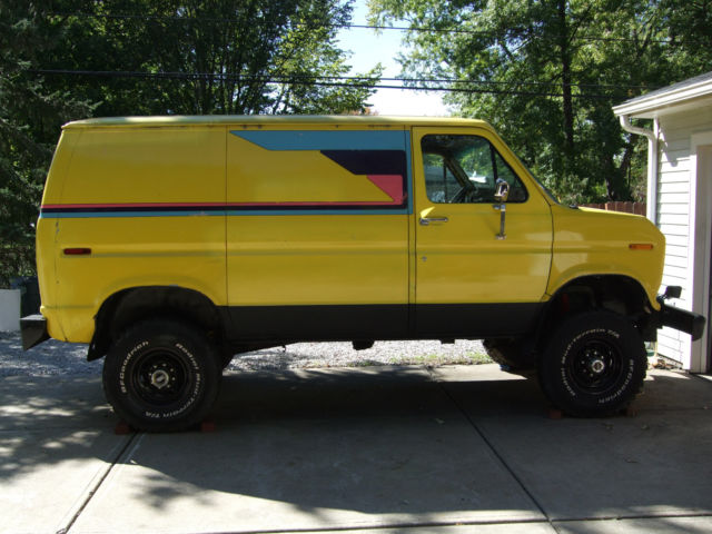 1977 ford econoline 4x4 van