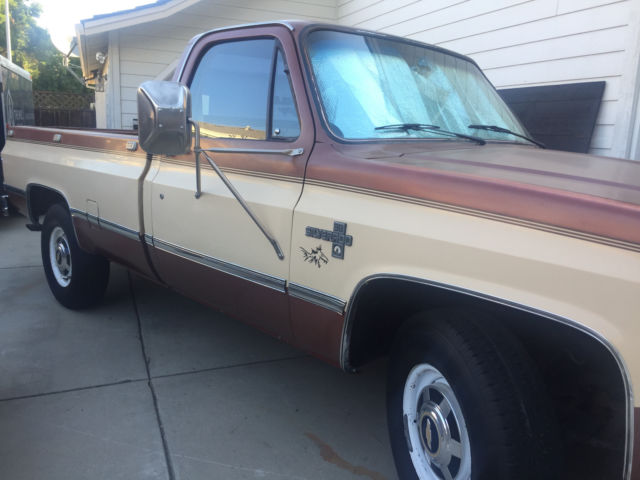 low mile original paint survivor! 1986 silverado big block 1-ton camper special