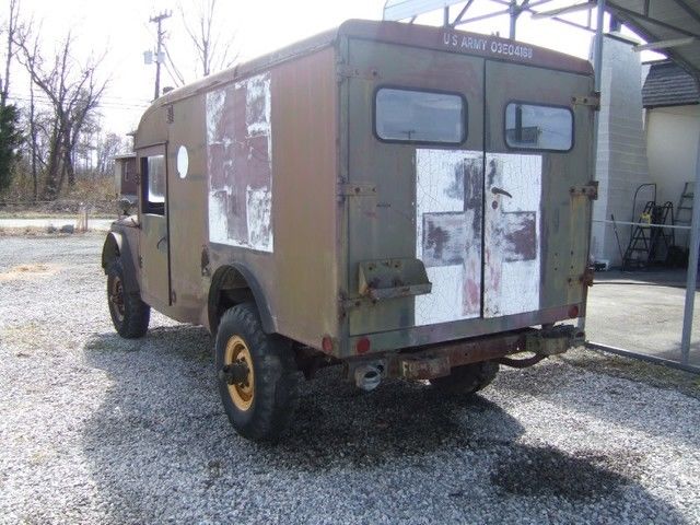 1968 kaiser jeep model 3520 ambulance 4x4