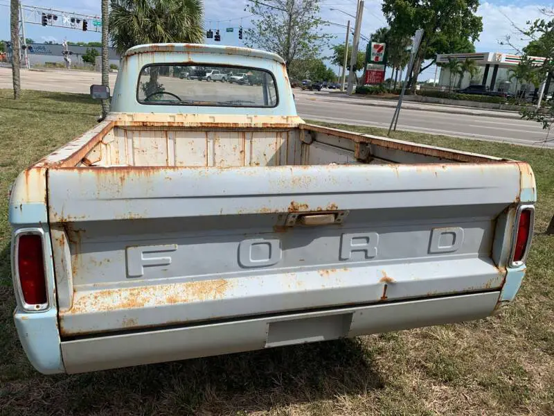 1964 ford f-100 automatic rwd v8 5.0l classic antique florida owned drives great
