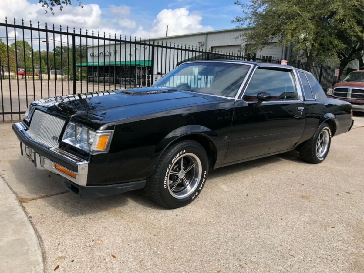 turbo t-type 3.8l like grand national gnx t-tops limited 64k miles rebuilt title